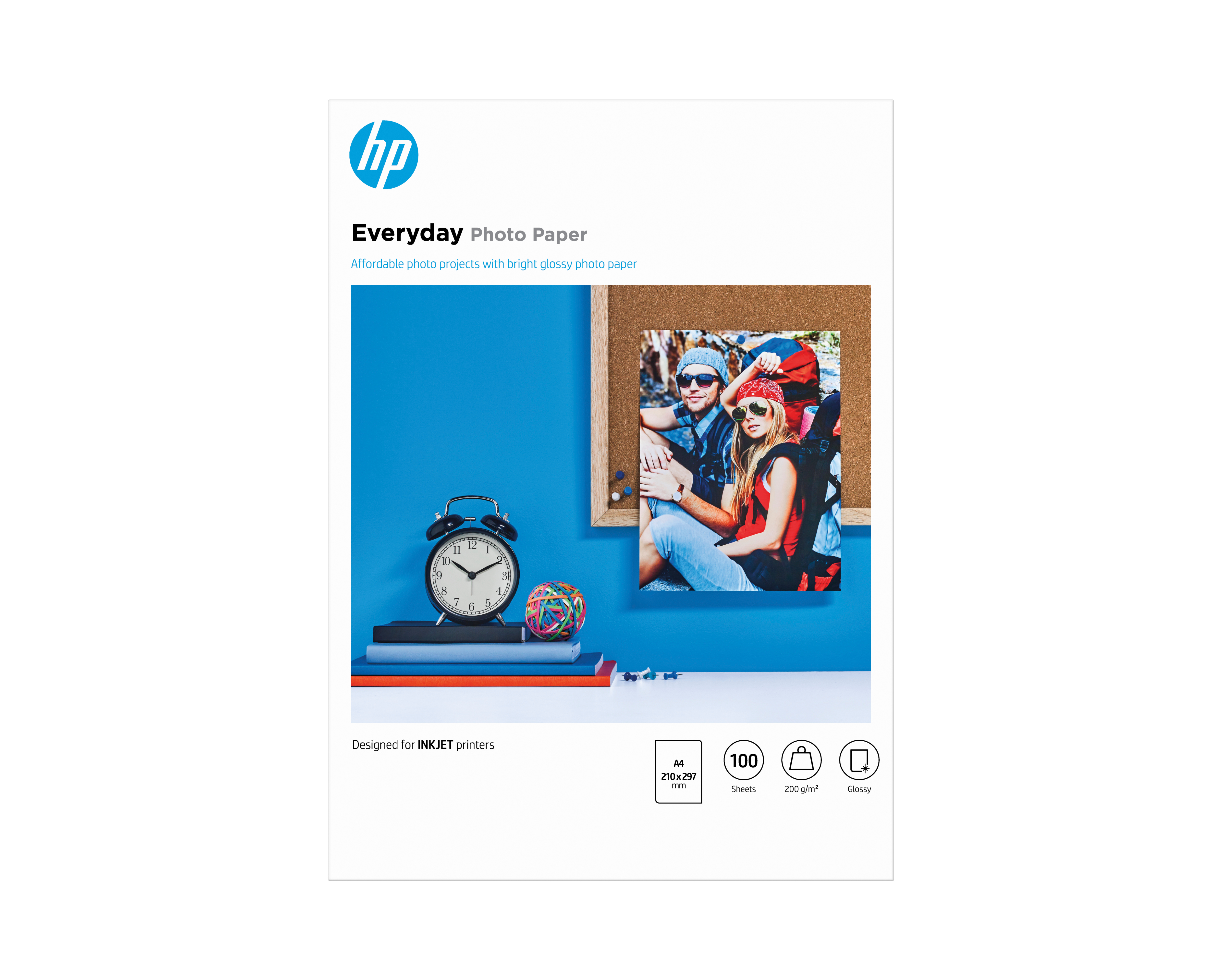 HP original Q2510A Semiglossy photo paper Ink cartridge 200gm2 A4 100 sheets 1pack