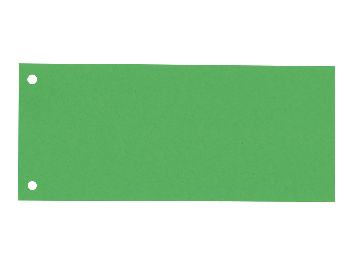 bene Trennstreifen grün, 180 gqm Karton 24,0 x 10,5 cm, 100 St