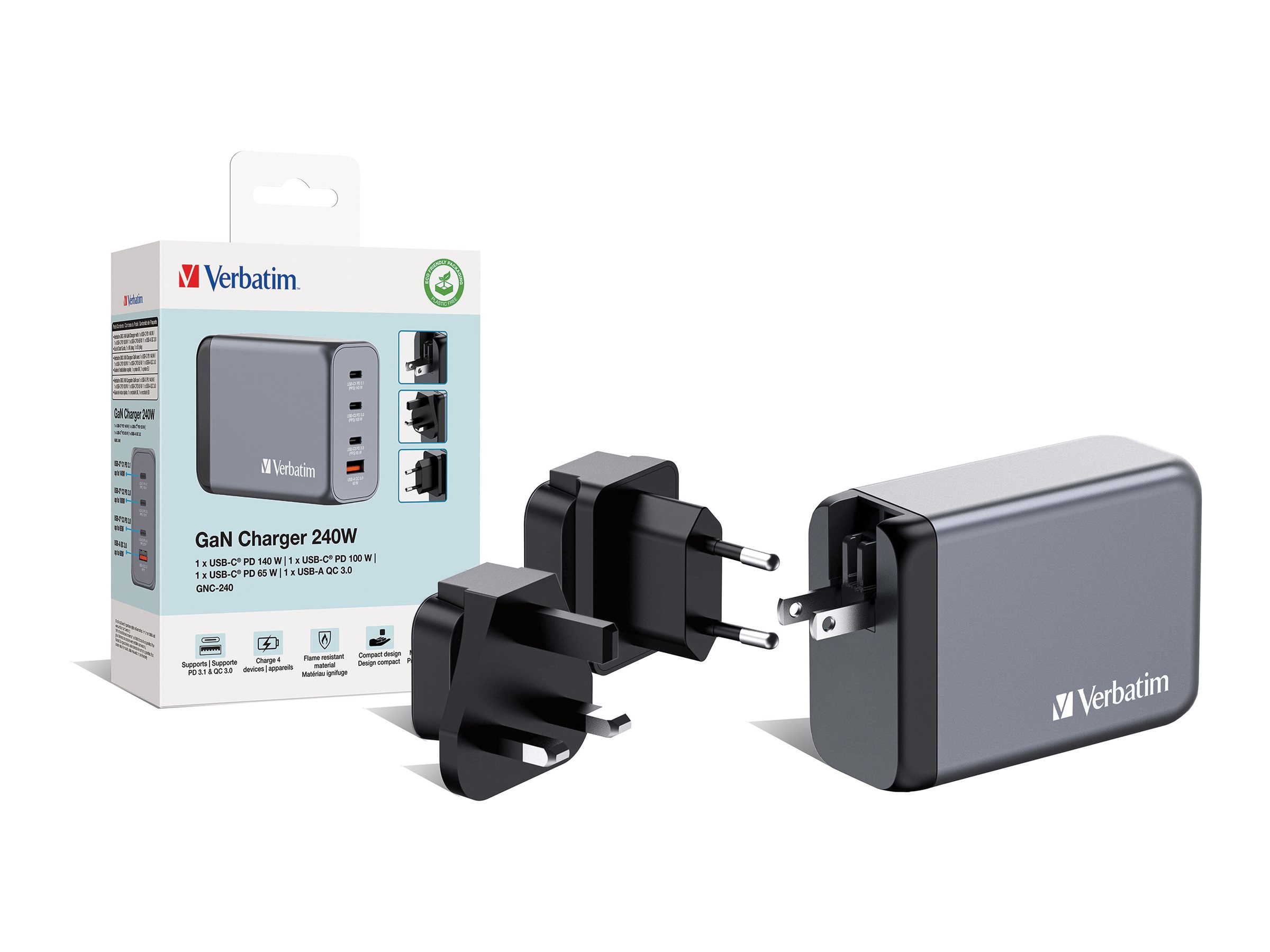 32205 VERBATIM GNC-240 USB Ladegeraet 32205 VERBATIM GNC-240 USB Ladegeraet