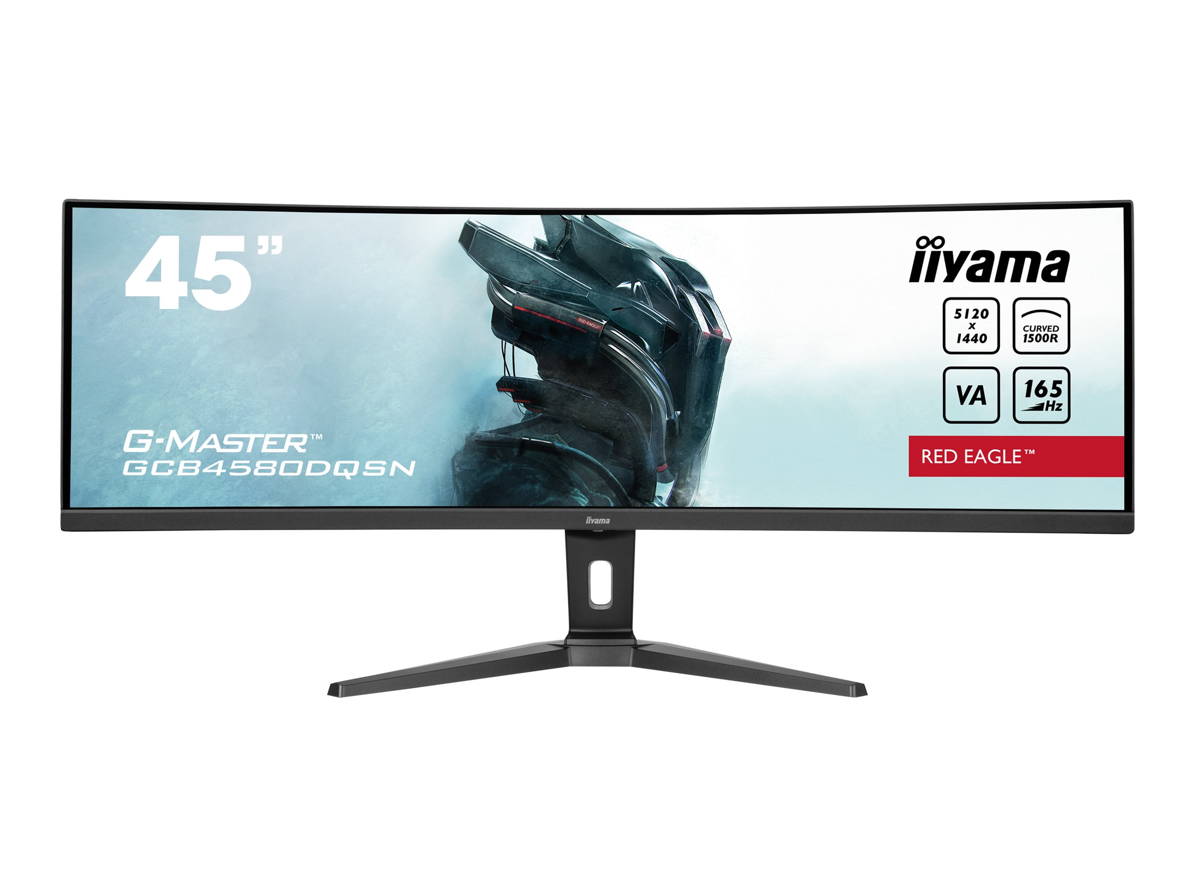 IIYAMA GCB4580DQSN-B1 113,03cm 44,5Zoll ETE VA DQHD Curved 1500R 165Hz 450cd/m2 0,8ms Speakers DP 2xHDMI USB-C Dock KVM USB3.2x3 IIYAMA GCB4580DQSN-B1 113,03cm 44,5Zoll ETE VA DQHD Curved 1500R 165Hz 450cd/m2 0,8ms Speakers DP 2xHDMI USB-C Dock KVM USB3.2x3