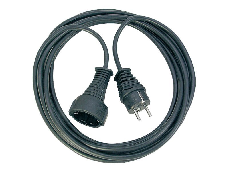 Brennenstuhl Verlaengerungskabel Schuko 3 m schwarz, Indoor Brennenstuhl Verlaengerungskabel Schuko 3 m schwarz, Indoor