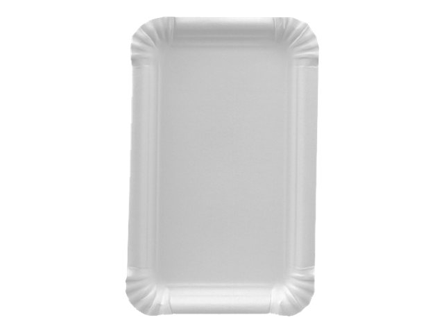 PAPSTAR Pappteller weiß 17,5 × 11 cm