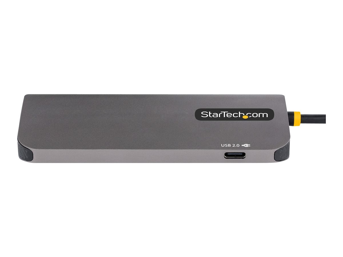 STARTECH.COM USB C Multiport Adapter 4K 60Hz HDMI HDR10 Video 3 Port 5Gbps USB-A Hub 100W PD Pass-Through GbE Mini Travel Dock STARTECH.COM USB C Multiport Adapter 4K 60Hz HDMI HDR10 Video 3 Port 5Gbps USB-A Hub 100W PD Pass-Through GbE Mini Travel Dock