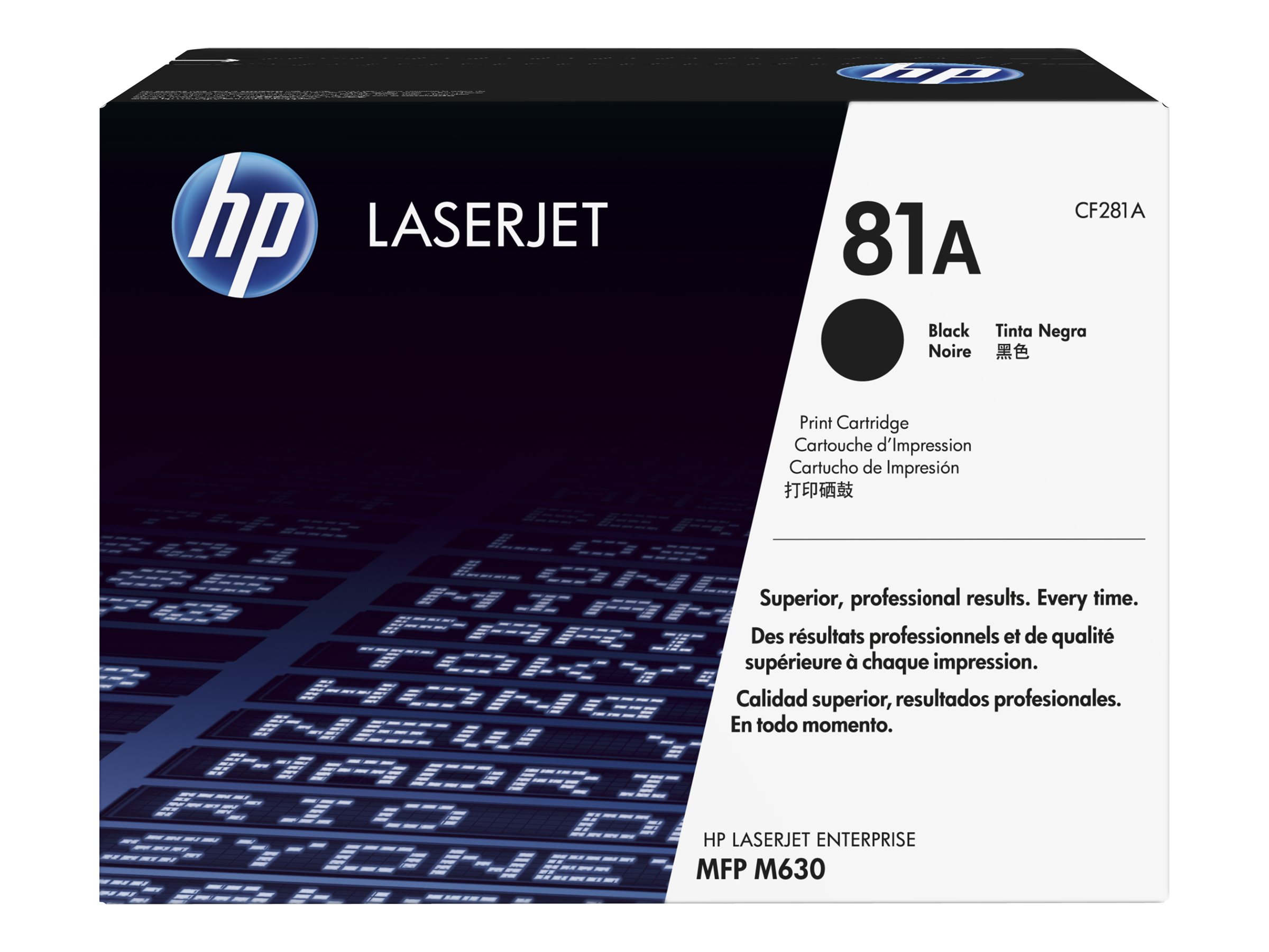 HP 81A (CF281A) schwarz Tonerkartusche HP 81A (CF281A) schwarz Tonerkartusche