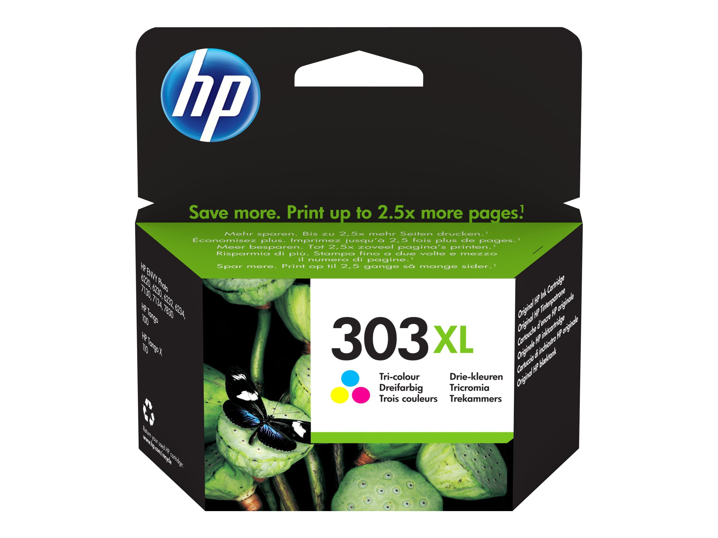 HP 303XL (T6N03AE) color Druckerpatrone HP 303XL (T6N03AE) color Druckerpatrone