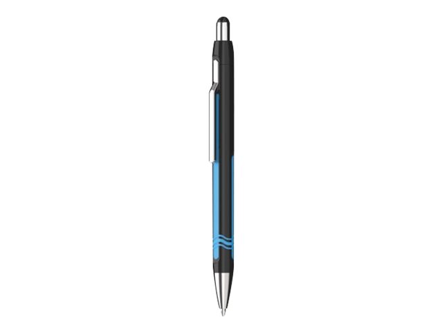 Schneider Kugelschreiber Epsilon schwarz/cyan, Schreibfarbe: blau, 1 St. Schneider Kugelschreiber Epsilon schwarz/cyan, Schreibfarbe: blau, 1 St.