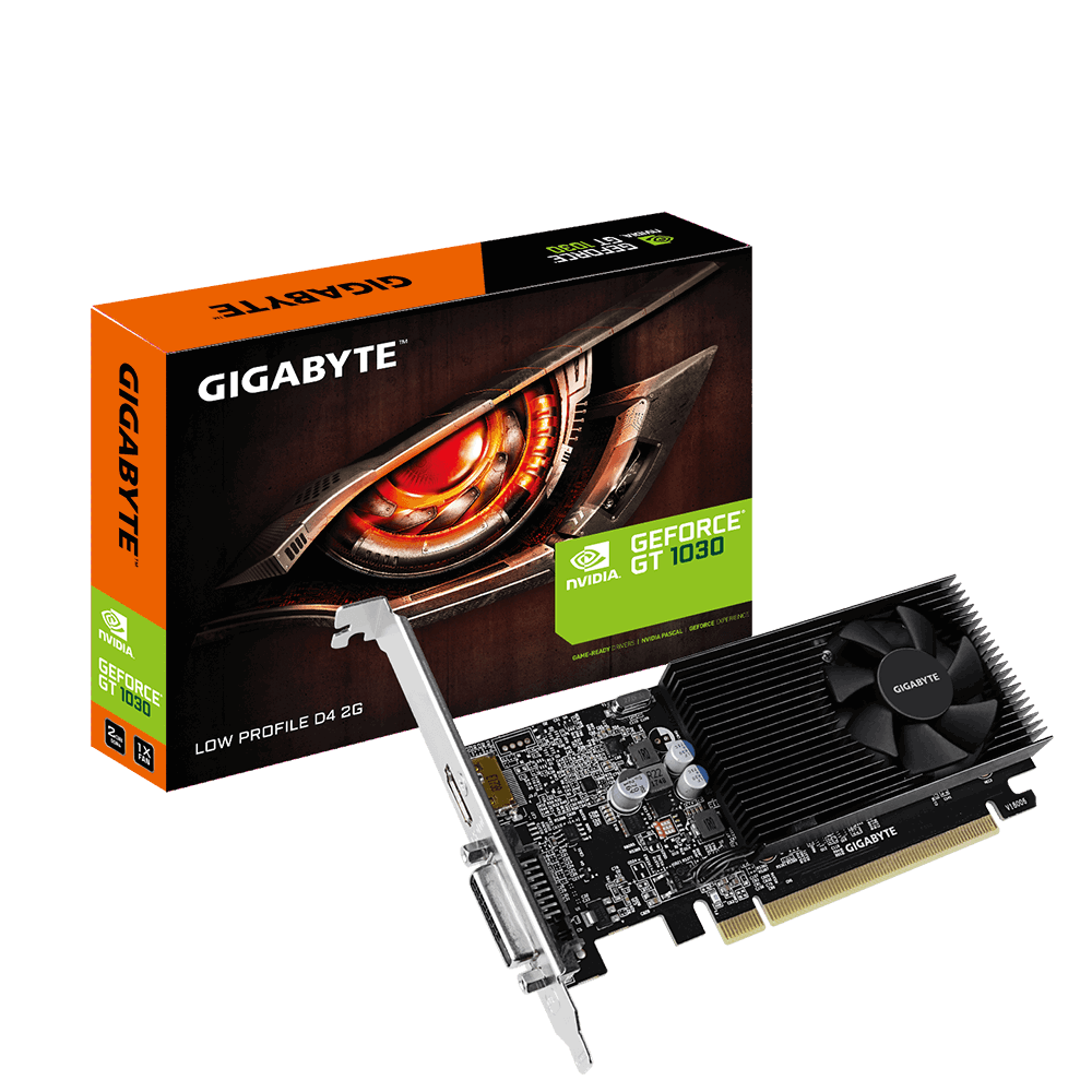 GT1030 2GB Gigabyte LP DDR4 1Fan