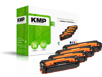 4 KMP SA-T57V schwarz, cyan, magenta, gelb Toner ersetzt SAMSUNG CLT-P504C (SU400A)