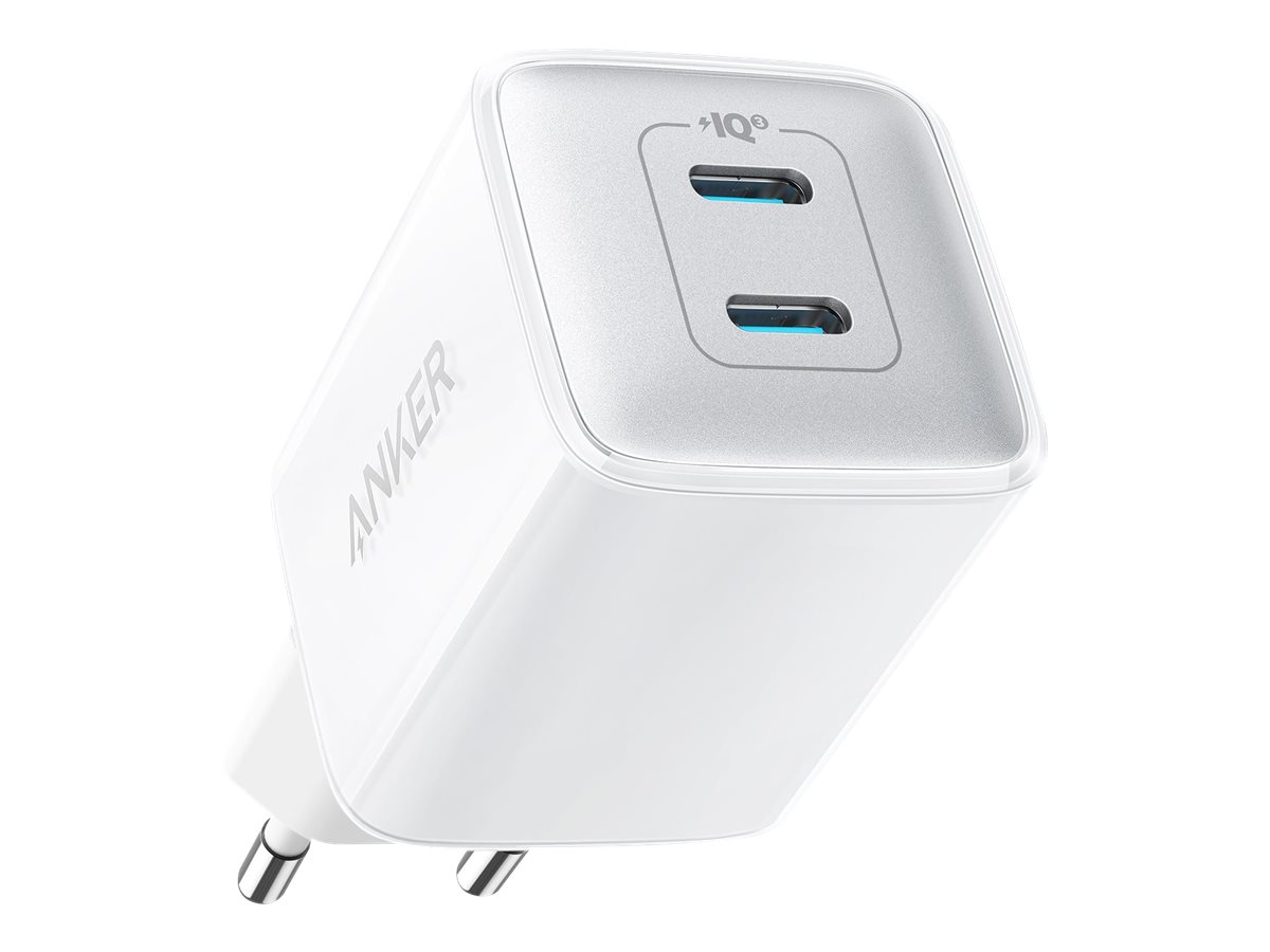 Anker Powerport III 521 Nano Pro 2xUSB-C 40W A2038G21 White