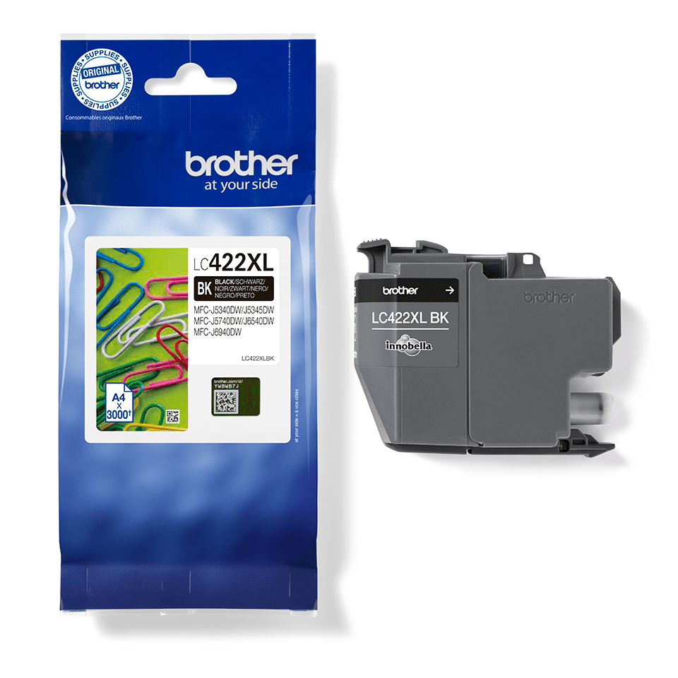 LC422XLBK BROTHER MFCJ Tinte black HC
