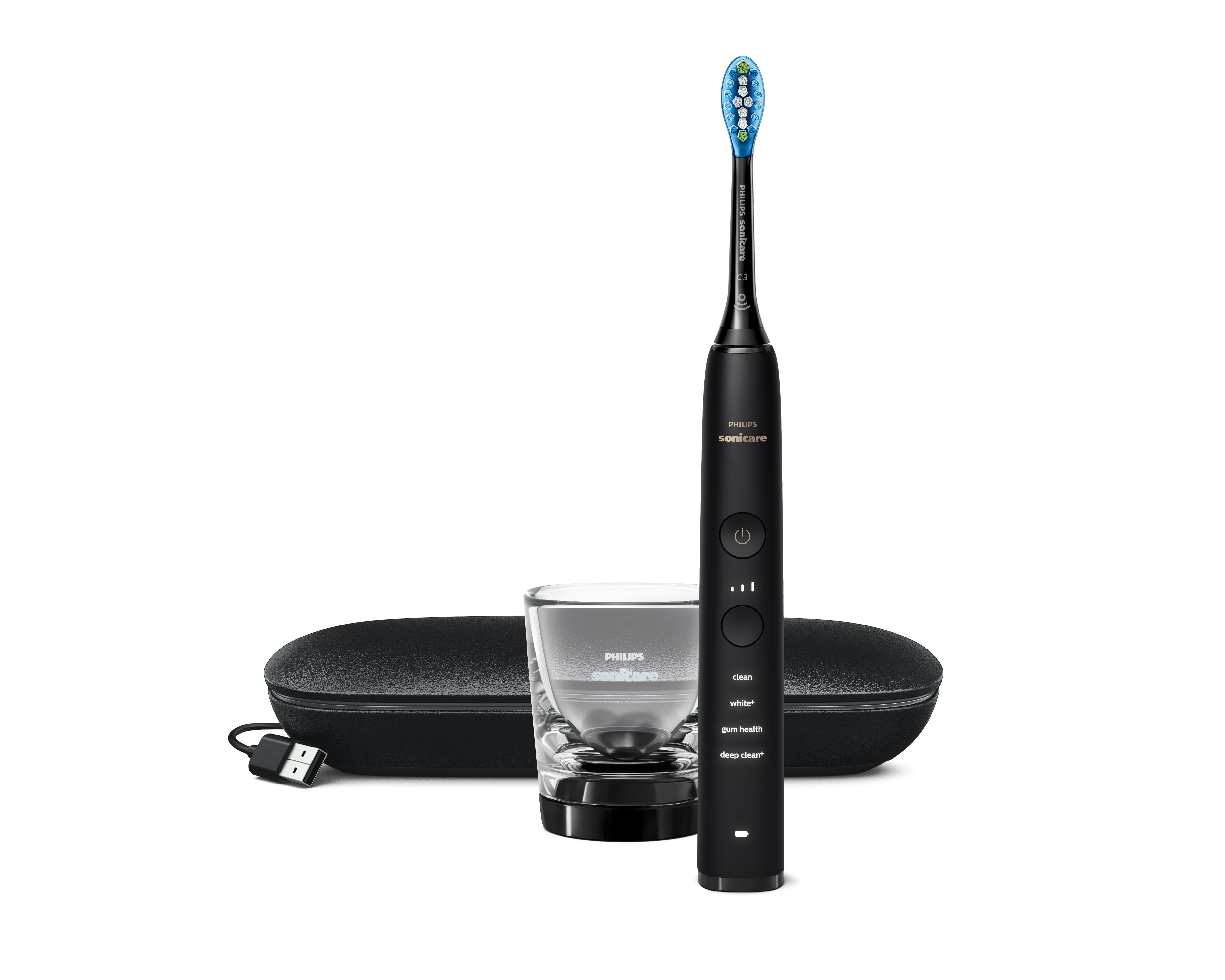 Philips HX9911/09 Sonicare DiamondClean 9000, schwarz Philips HX9911/09 Sonicare DiamondClean 9000, schwarz