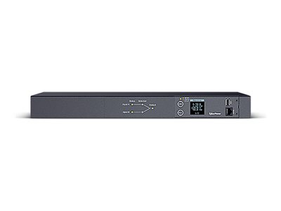CYBERPOWER METERED ATS PDU PDU24005 230V/20A 1U 8x IEC-320 2x IEC C19 Outlets serieller Port PowerPanel Center Software CYBERPOWER METERED ATS PDU PDU24005 230V/20A 1U 8x IEC-320 2x IEC C19 Outlets serieller Port PowerPanel Center Software