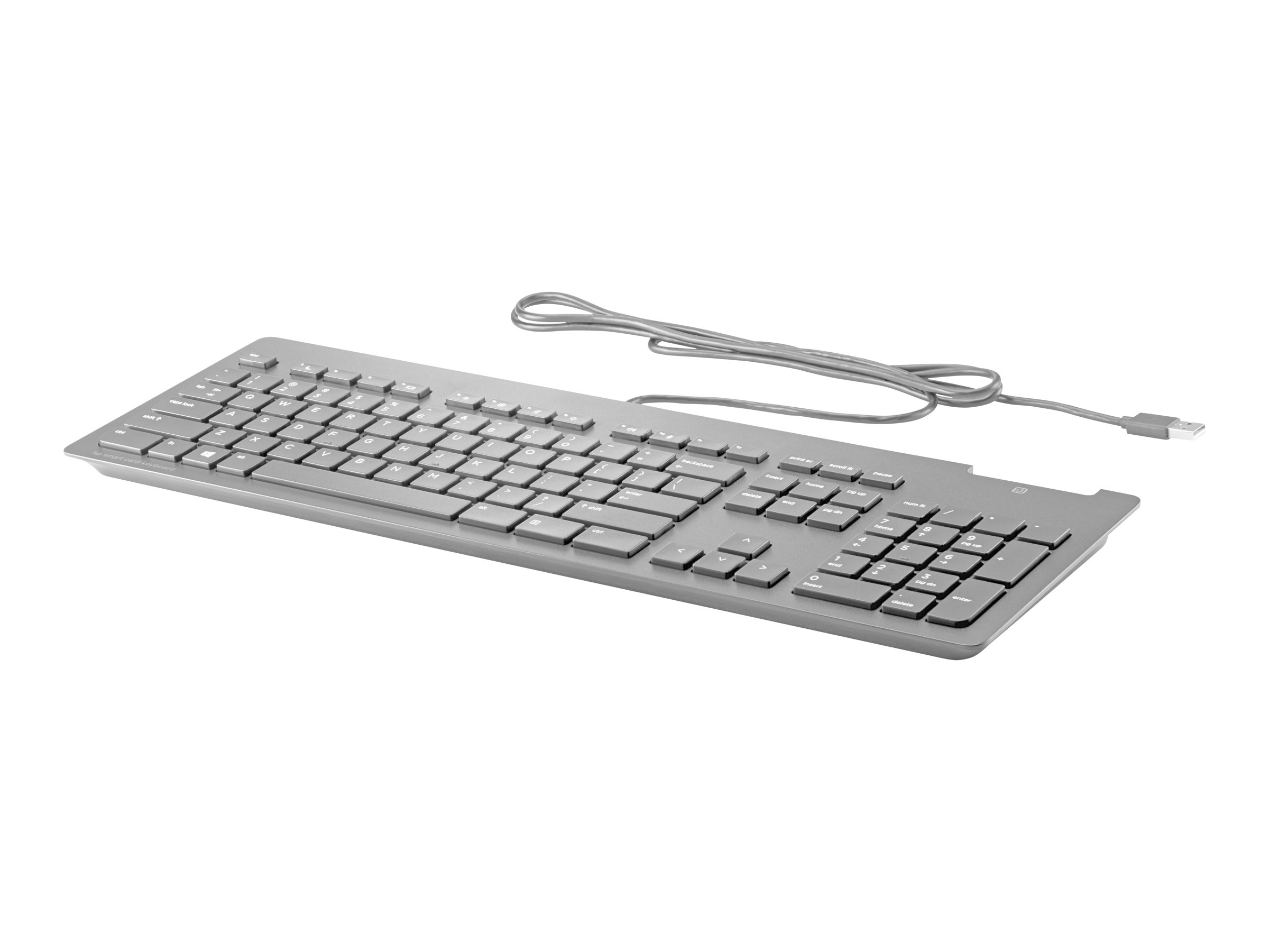 HP Tastatur      Business Slim USB - DE Layout Schwarz