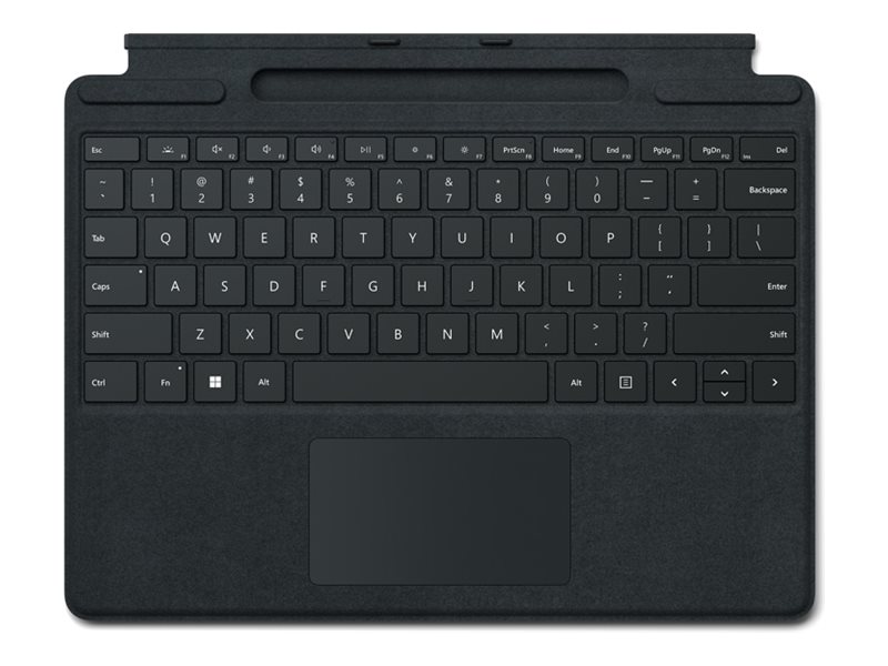 MICROSOFT Surface Pro9/10 Typecover with Slim Pen Storage COMM black United Kingdom MICROSOFT Surface Pro9/10 Typecover with Slim Pen Storage COMM black United Kingdom