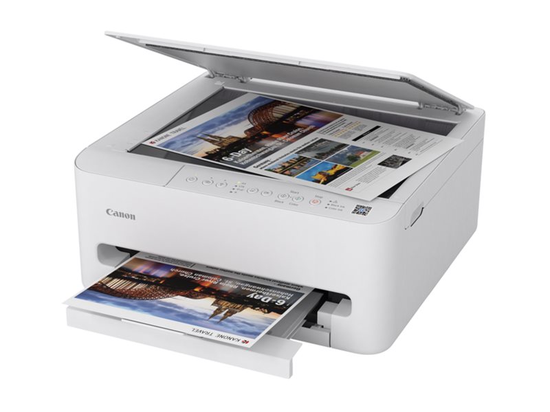 Canon PIXMA TS4150i 3 in 1 TintenstrahlMultifunktionsdrucker weiss