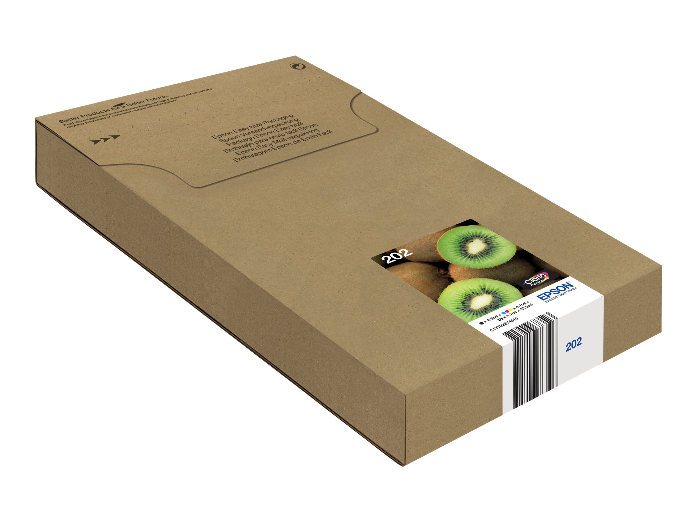 EPSON 1LB Multipack 5-colours 202 Claria Premium Ink EasyMail EPSON 1LB Multipack 5-colours 202 Claria Premium Ink EasyMail