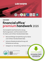 LEXWARE ESD financial office premium handwerk 2025 unbegrenzte Laufzeit Download ABO