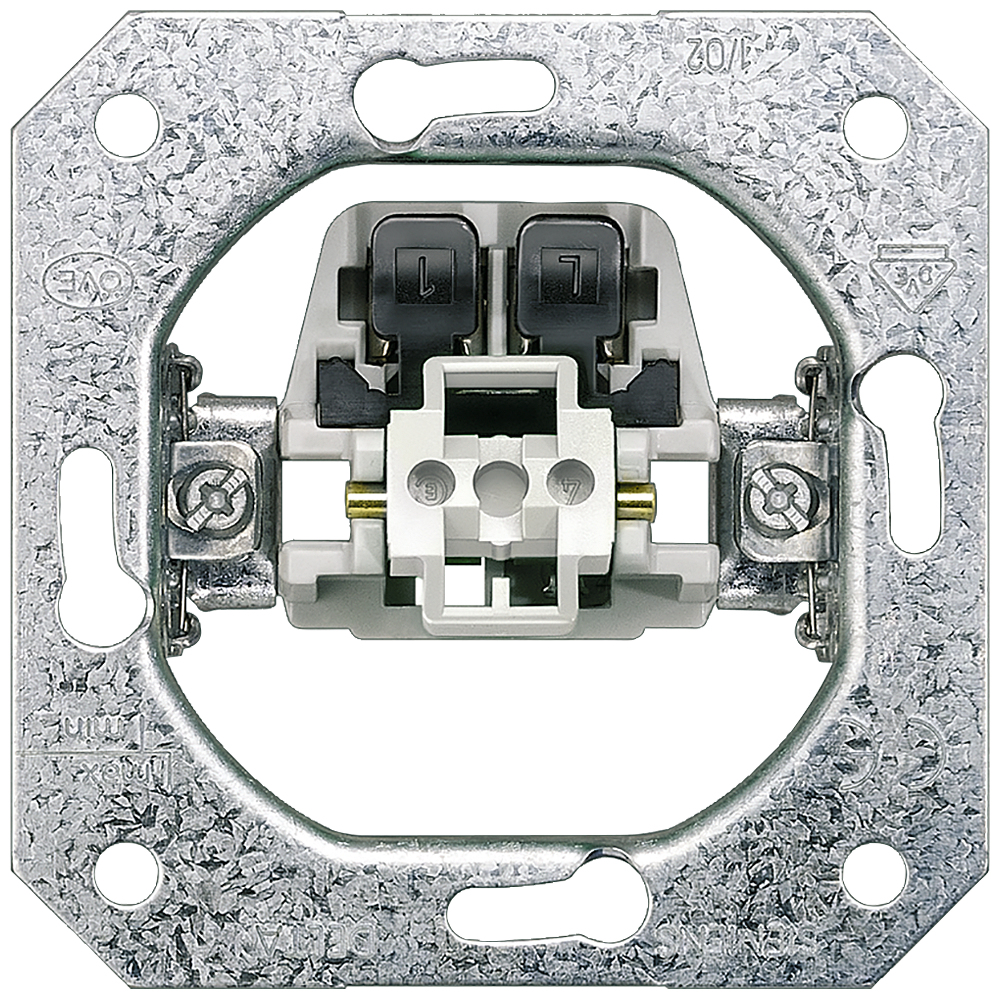 Siemens UP-Schaltergeräteeinsatz 5TA2151 1polig 10A 250V Siemens UP-Schaltergeräteeinsatz 5TA2151 1polig 10A 250V