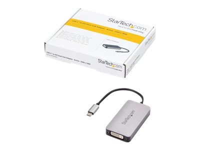 StarTech.com USB 3.1 Type-C to Dual Link DVI-I Adapter - Digital Only - 2560 x 1600 - Active USB-C to DVI Video Adapter Converter (CDP2DVIDP) - Videoadapter - USB-C bis DVI-I - 15.2 cm