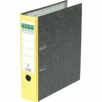 ELBA rado Wolkenmarmor Ordner gelb marmoriert Karton 8,0 cm DIN A4 ELBA rado Wolkenmarmor Ordner gelb marmoriert Karton 8,0 cm DIN A4