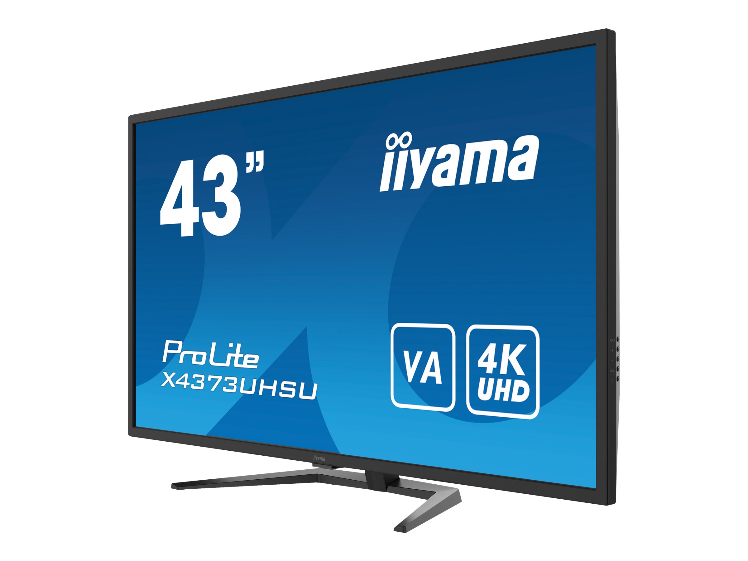 IIYAMA X4373UHSU-B1 109,22cm 43Zoll UW VA 3840x2160 UHD 400cd/m2 3ms HDR400 2xHDMI DP USB-HUB PBP PIP Remote control Speakers