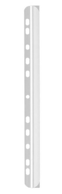 50 DURABLE Klemmschienen mit Abheftleiste transparent DIN A4 60 Blatt