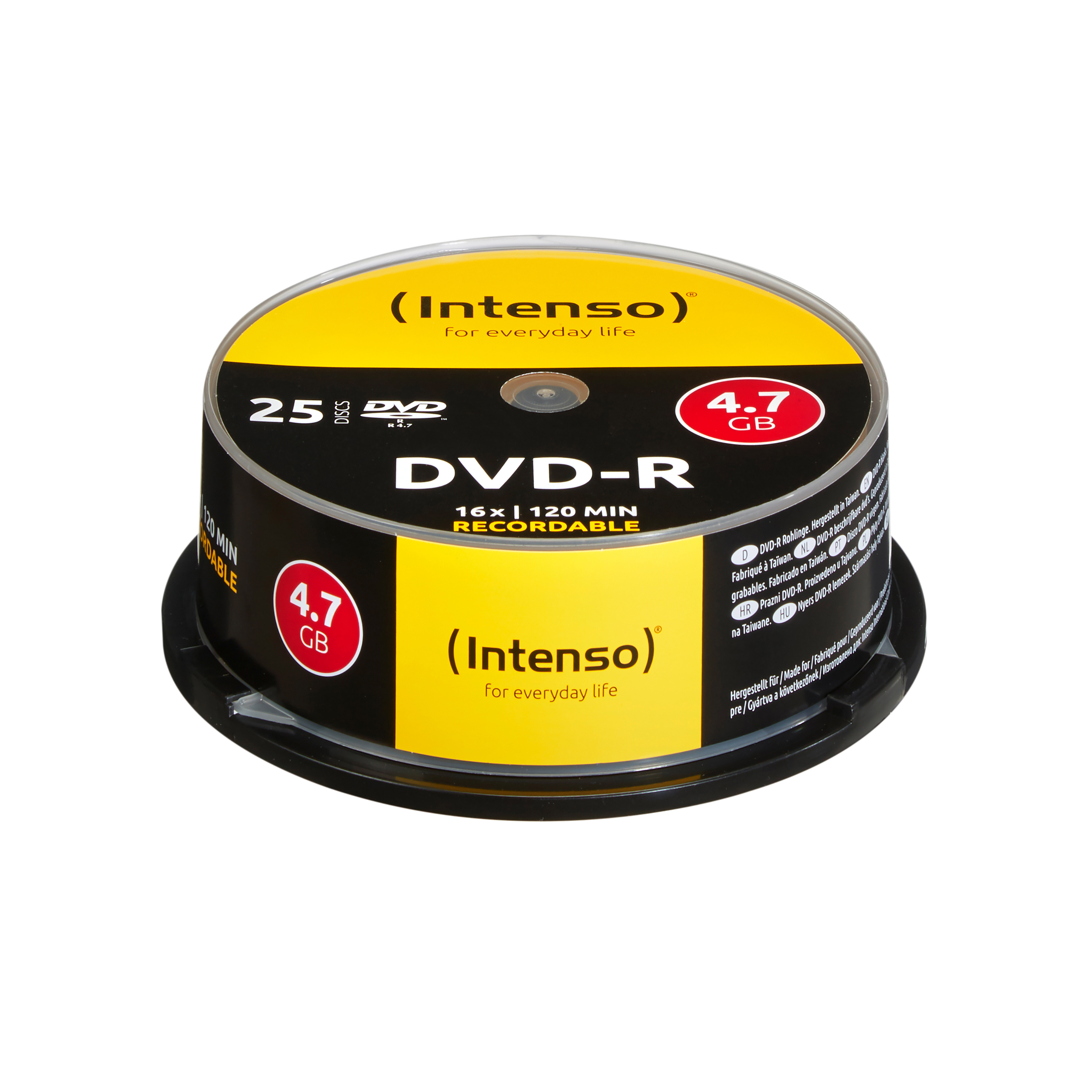 25 Intenso DVD-R 4,7 GB