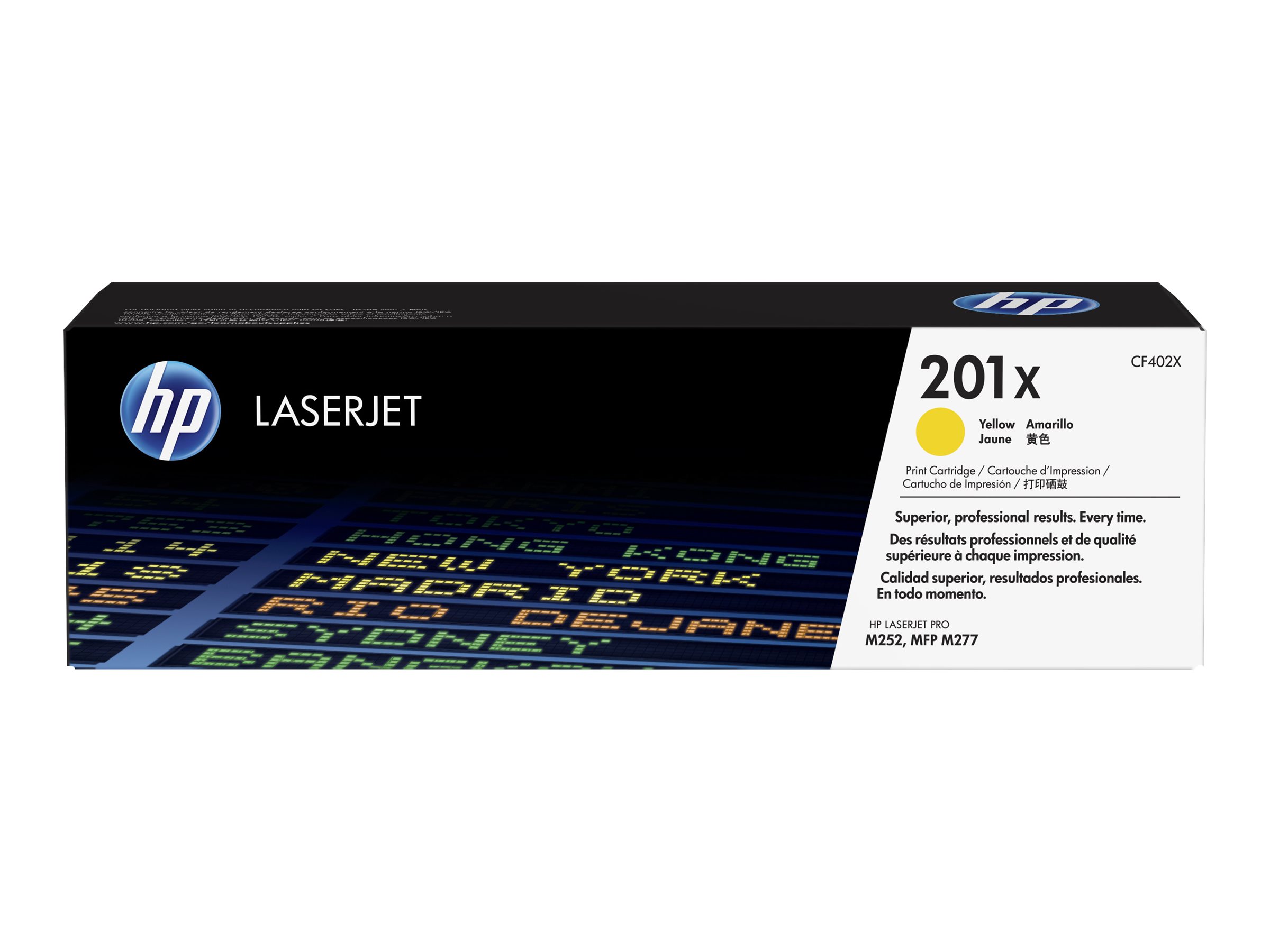HP 201X (CF402X) gelb Tonerkartusche