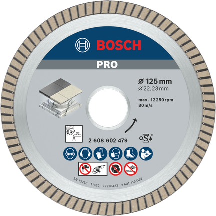 Bosch PRO Ceramic Diamant-Trennscheibe 125mm