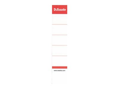 10 Esselte Einsteck-RÃ¼ckenschilder No.1 POWER weiÃ fÃ¼r 5,0 cm RÃ¼ckenbreite