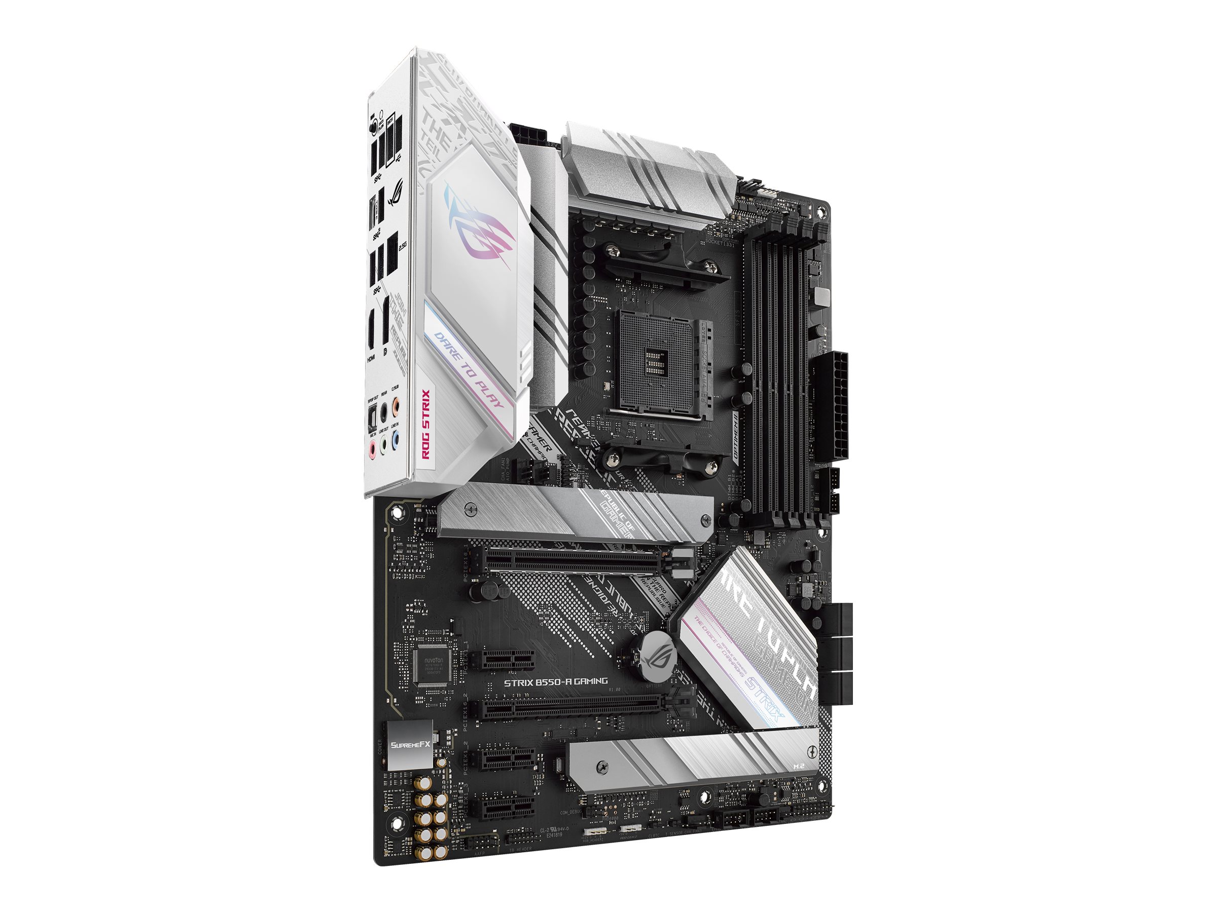 ASUS ROG STRIX B550-A GAMING AM4 ATX MB AMD Socket AM4 for 3rd Gen AMD Ryzen 4xDIMM 1xDP 1.2 1xHDMITM 2.1