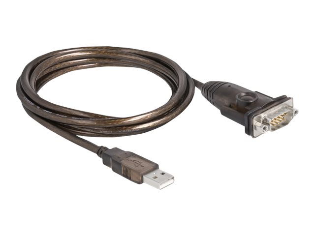 Delock Adapter USB 2.0 Typ-A zu 1 x Seriell RS-232 D-Sub 9 Pin Delock Adapter USB 2.0 Typ-A zu 1 x Seriell RS-232 D-Sub 9 Pin