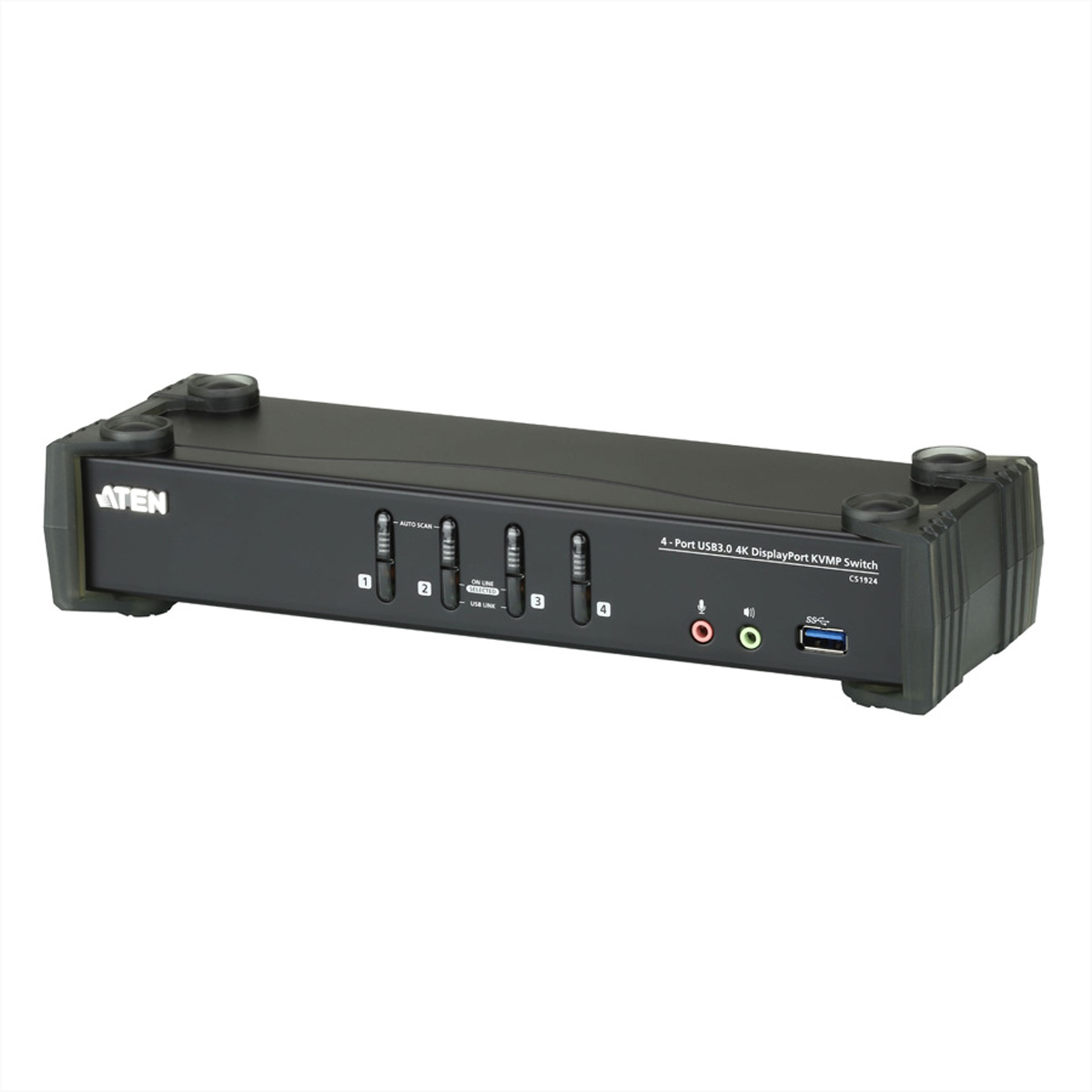 ATEN CS1924 4Port USB 30 4K DisplayPort KVM Switch