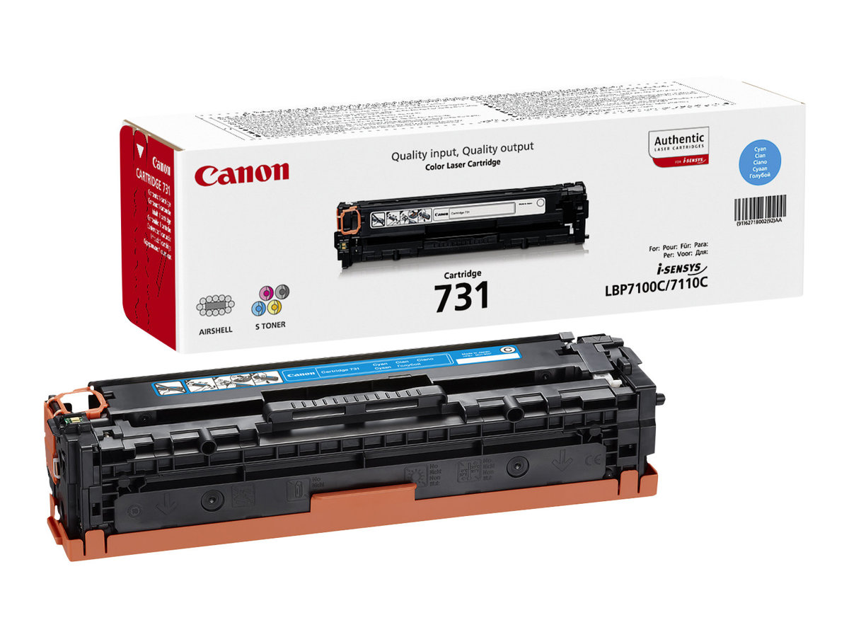 6271B002 CANON 731C LBP Cartridge cyan 6271B002 CANON 731C LBP Cartridge cyan