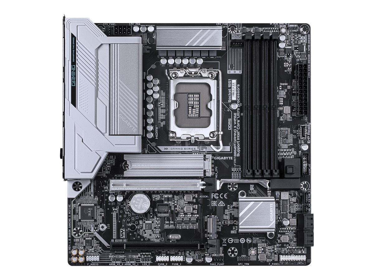 GIGABYTE B860M GAMING X WIFI6E LGA1851 4xDDR5 4xSATA 3xM.2 GIGABYTE B860M GAMING X WIFI6E LGA1851 4xDDR5 4xSATA 3xM.2