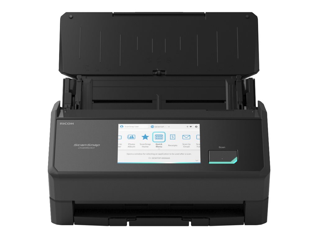 RICOH ScanSnap iX2500 45ppm90ipm black A4 Duplex ADF Touchscreen WiFi 6 Bluetooth 52 USB 32