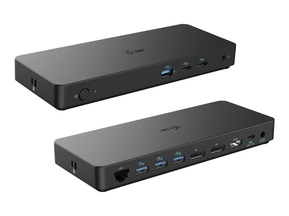 i-tec Dockingstation USB-C Gen2 Thunderbolt 3 Thunderbolt 4