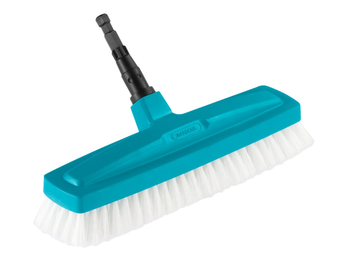 GARDENA Schrubber combisystem weiss/tuerkis Kunststoff 30,0 cm breit GARDENA Schrubber combisystem weiss/tuerkis Kunststoff 30,0 cm breit