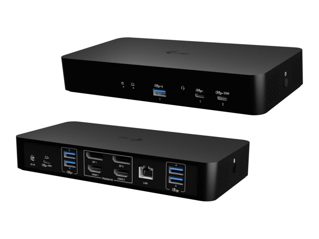 i-tec Universal Intelligent Dual Display 2x HDMI 2x DP