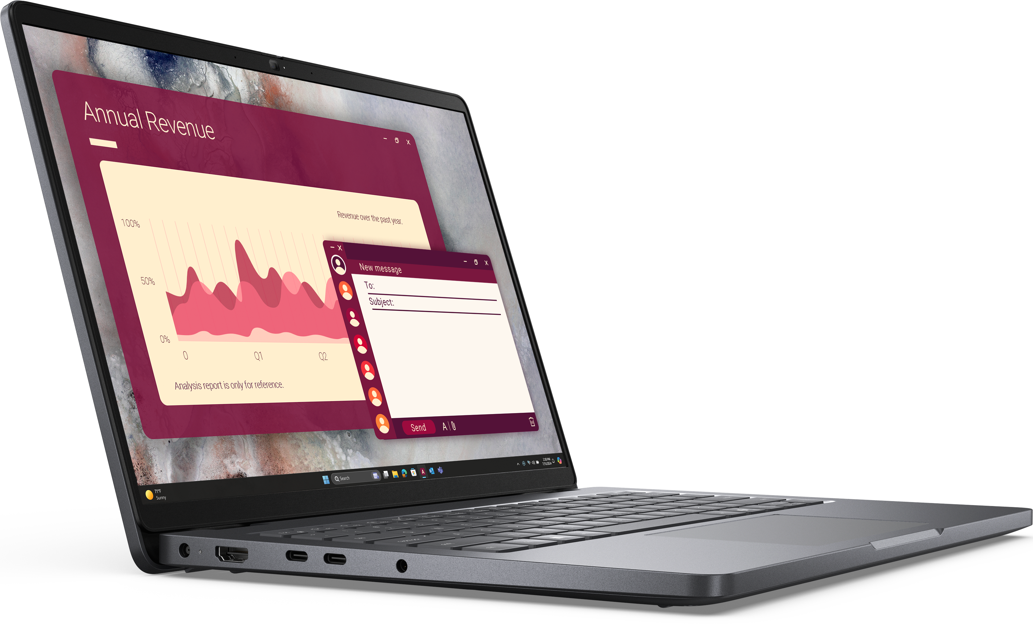 DELL Pro 14 PC14250 Intel Core 5 120U 35,56cm 14Zoll FHD 16GB 512GB SSD WLAN Backlit Kb W11P 1Y Basic Onsite