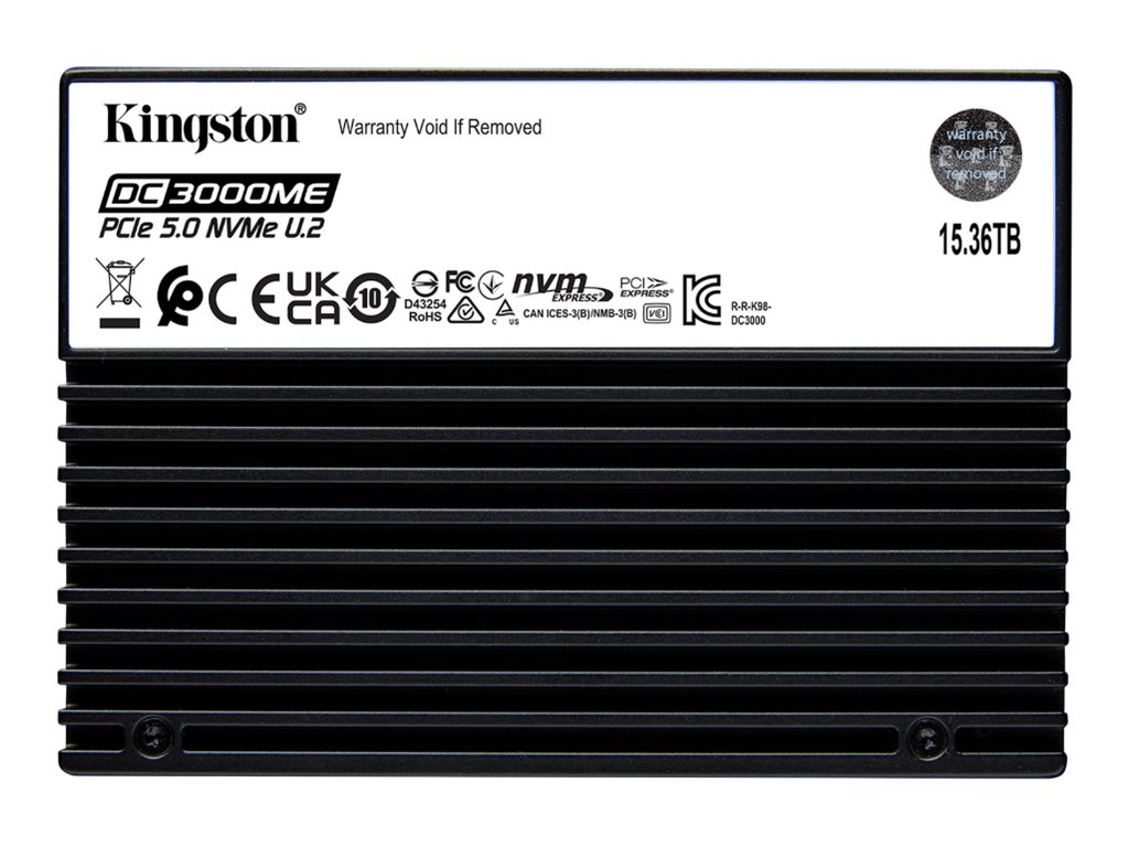 Kingston DC3000ME 15.36 TB NVMe Gen5 U.2