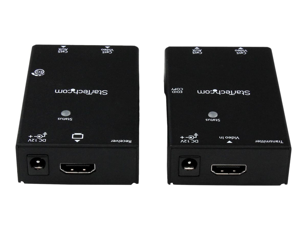 STARTECH.COM HDMI ueber Cat5 Video Extender mit Power over Cable (PoC) bis zu 50m