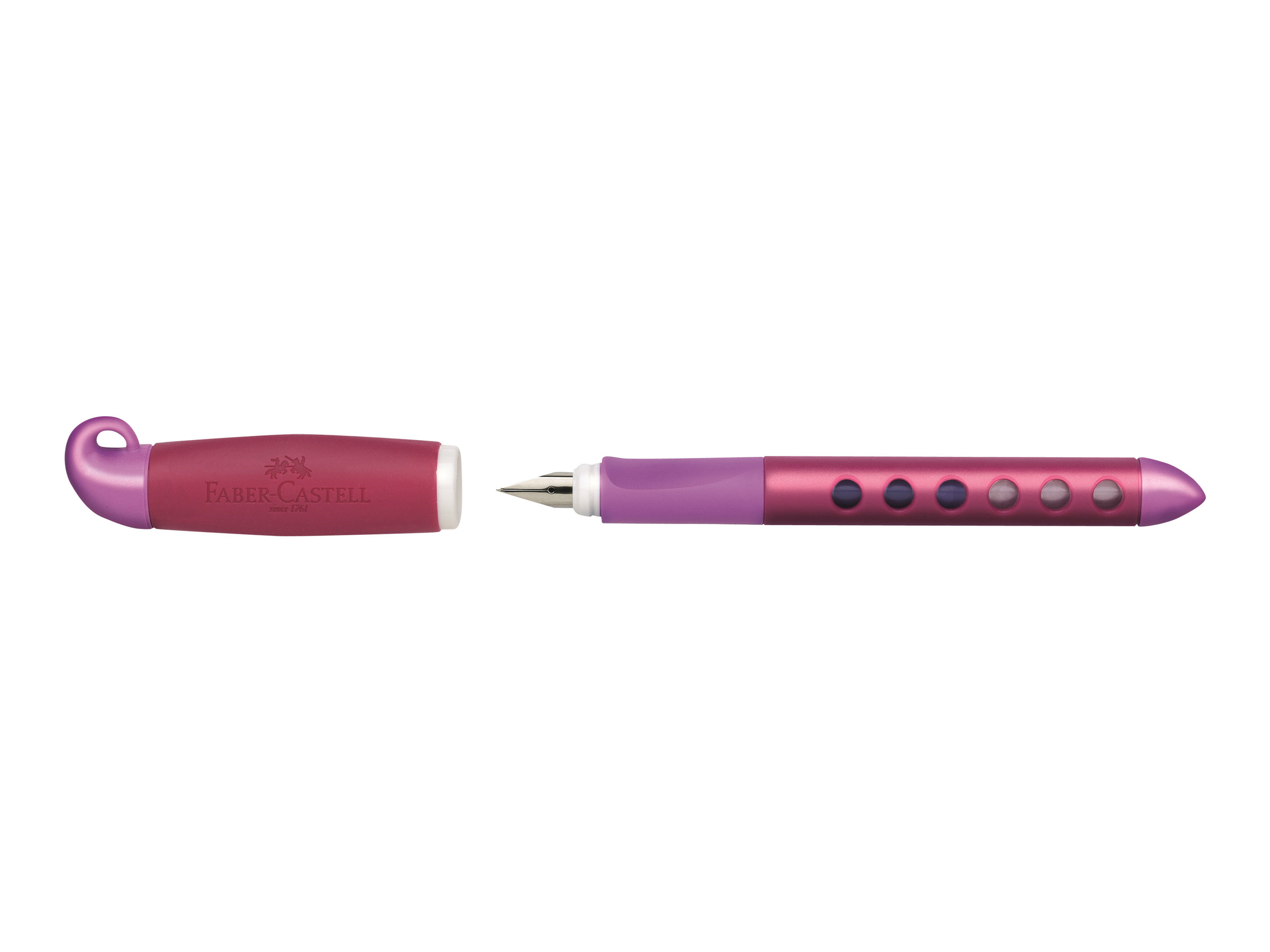 FABER-CASTELL Scribolino Patronenfueller brombeer A (fuer Anfaenger) FABER-CASTELL Scribolino Patronenfueller brombeer A (fuer Anfaenger)