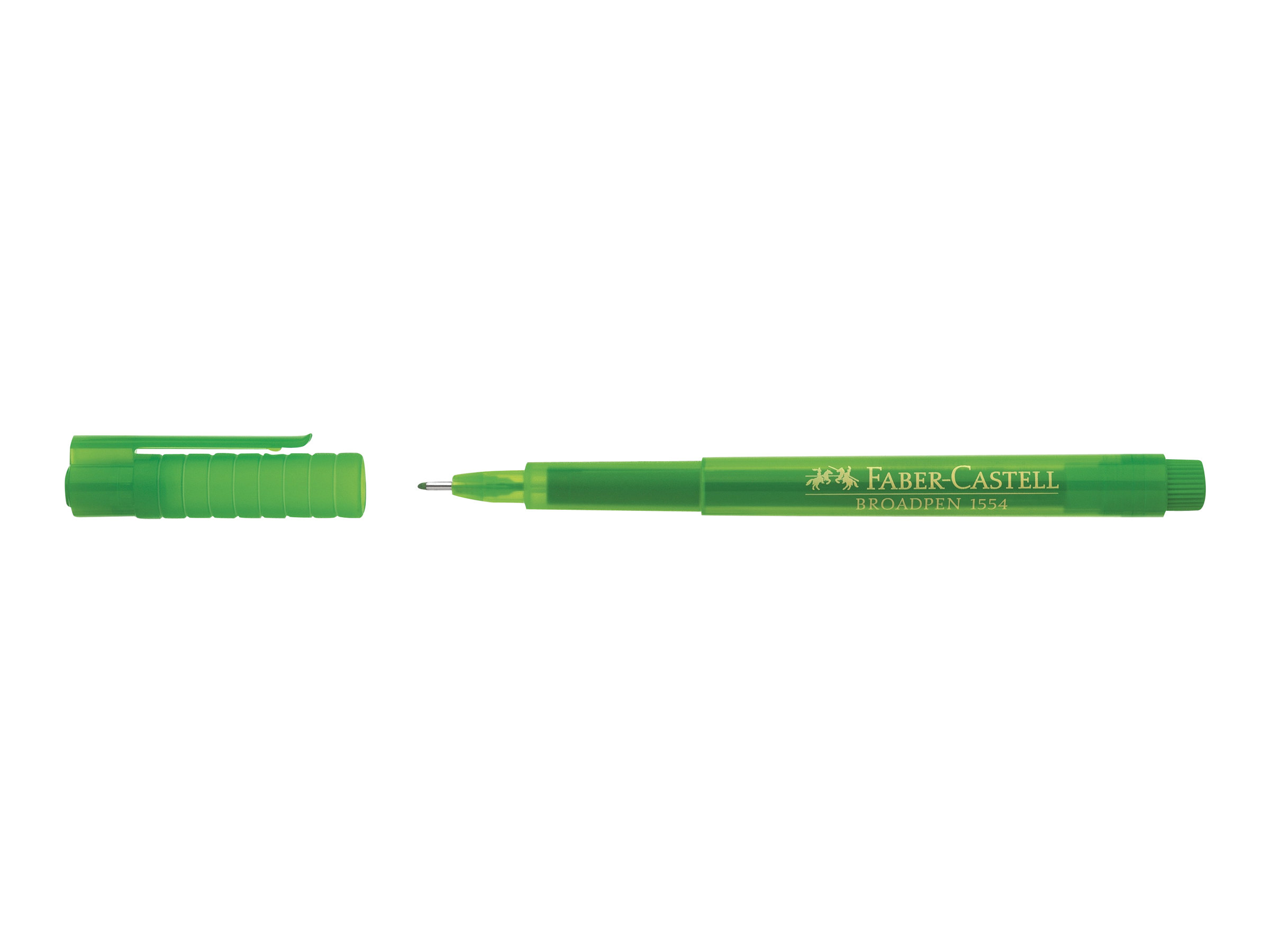 FABER-CASTELL Broadpen Document 1554 Fineliner gruen 0,8 mm, 1 St. FABER-CASTELL Broadpen Document 1554 Fineliner gruen 0,8 mm, 1 St.