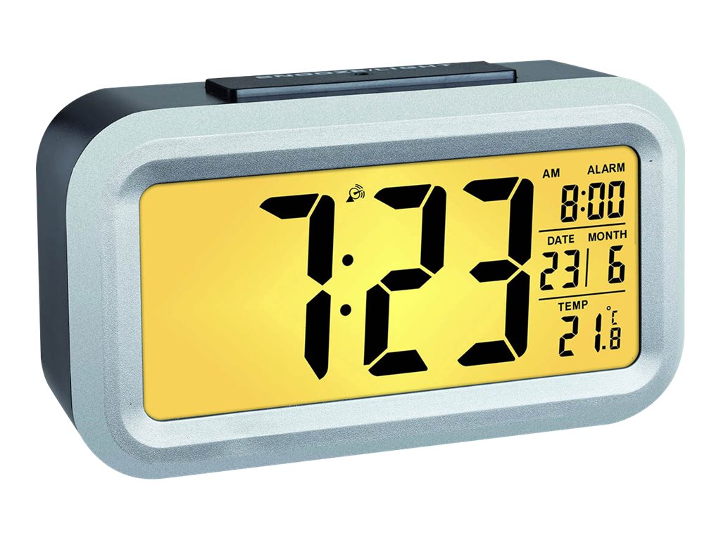 TFA® digitaler Funkwecker LUMIO PLUS schwarz Kunststoff TFA® digitaler Funkwecker LUMIO PLUS schwarz Kunststoff