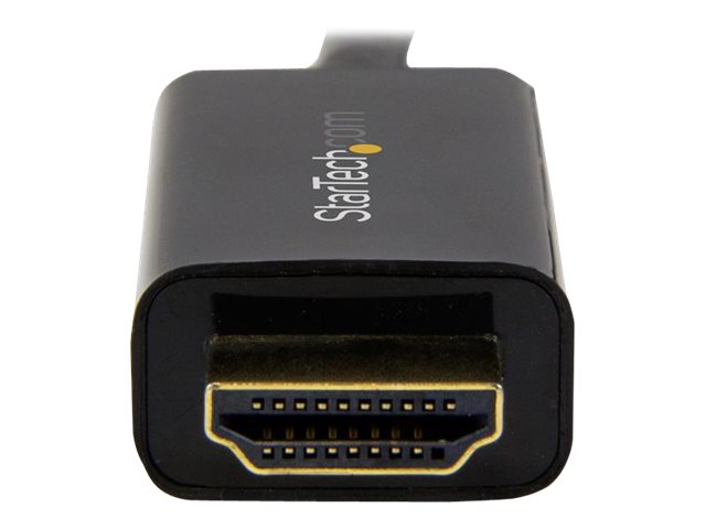 StarTech.com Mini DisplayPort auf HDMI Adapterkabel - Mini DP zu HDMI Adapter Kabel - 5m - Ultra HD 4K 30Hz - Schwarz - Videokabel - 5 m