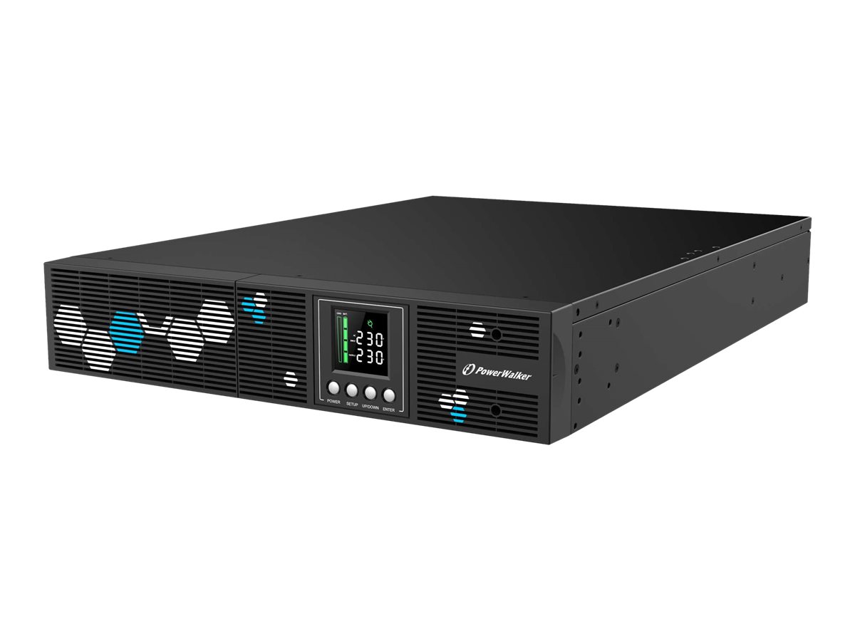 POWERWALKER VI 3000 RLP 3000VA 2700W Line-Interactive USV Tower/Rack AVR LCD Reine Sinuswelle SNMP Slot