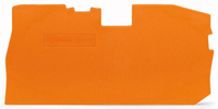 Wago Abschluss-/Zwischenplatte 2016-7192 orange