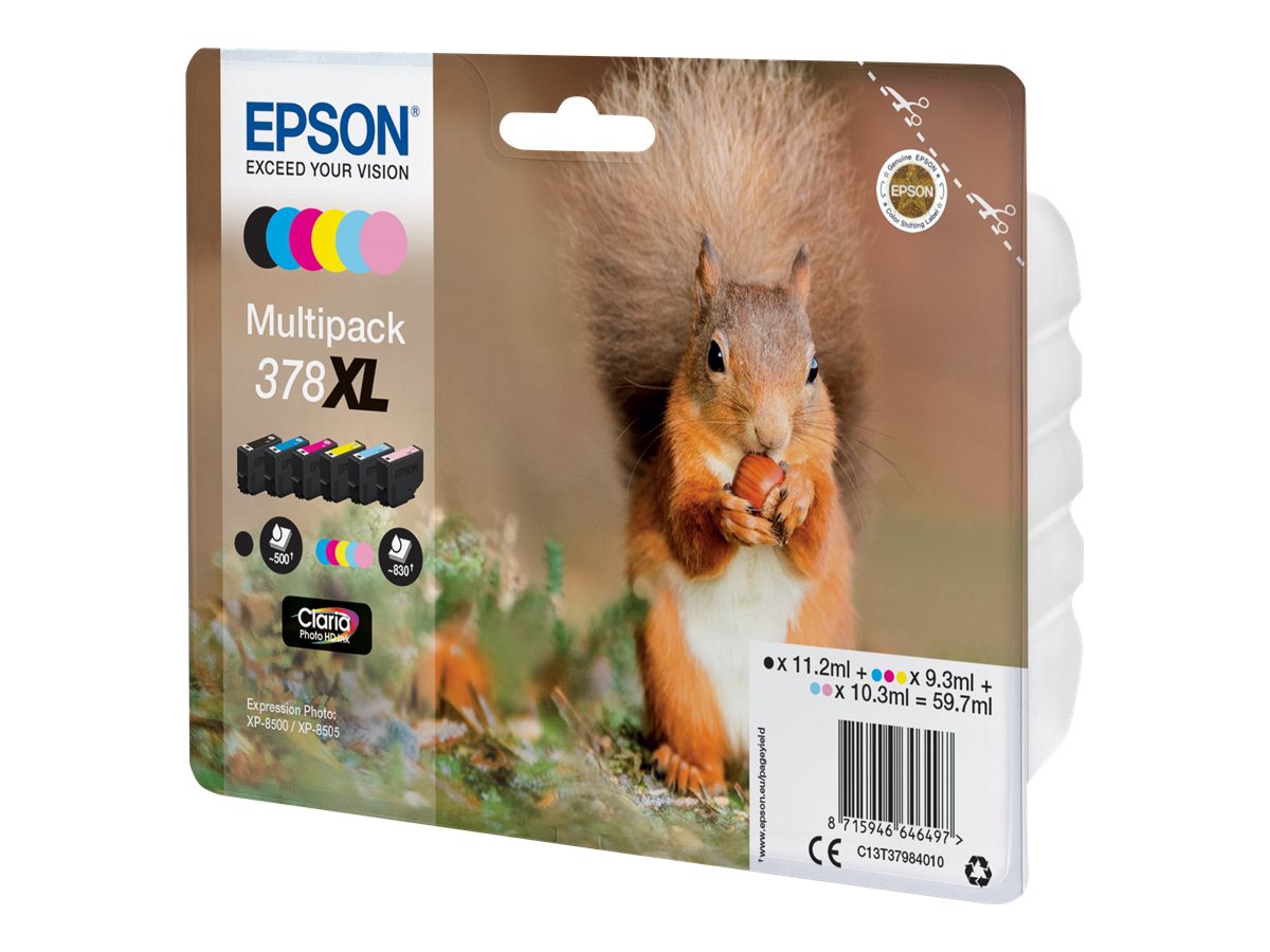 C13T37984010 EPSON Nr.378XL XP Tinte (6) C13T37984010 EPSON Nr.378XL XP Tinte (6)