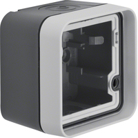 Berker AP-Gehäuseunterteil 6118913505 1fach lichtgrau Berker AP-Gehäuseunterteil 6118913505 1fach lichtgrau